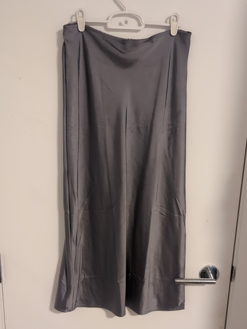 Old Navy Lavender Satin Maxi Skirt